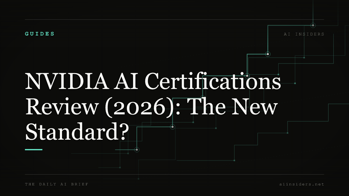 NVIDIA AI Certifications Review (2026): The New Standard? — featured image for AI Insiders