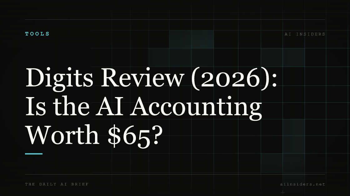 Digits Review (2026): Is the AI Accounting Worth $65? — featured image for AI Insiders